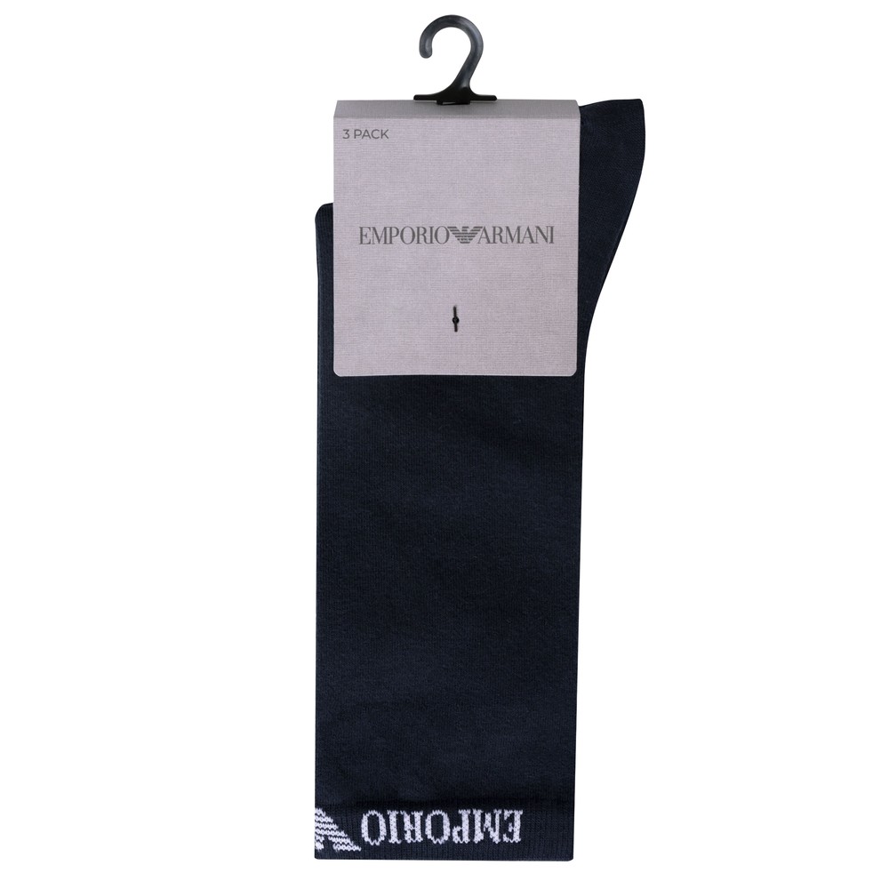 Emporio Armani 3 Pack Socks, view 1