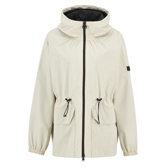 Barbour International Womens Pink Montgomery Waterproof Jacket main image
