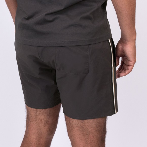 BOSS Bodywear Mens Grey Iconic Stripe Swim Short main image