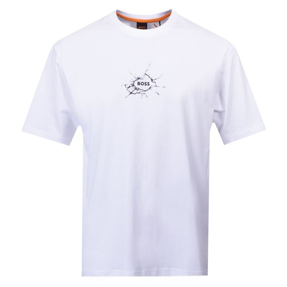 BOSS Casual Mens White Te_Voyage T-Shirt main image
