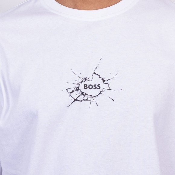 BOSS Casual Mens White Te_Voyage T-Shirt main image