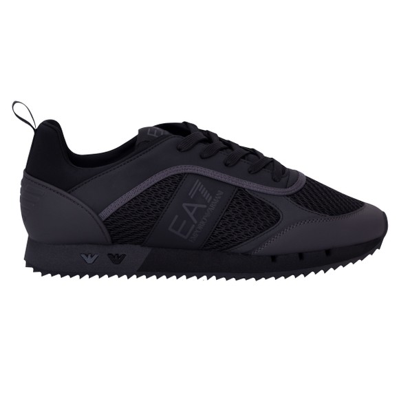EA7 Emporio Armani Mens Black Mesh Runner