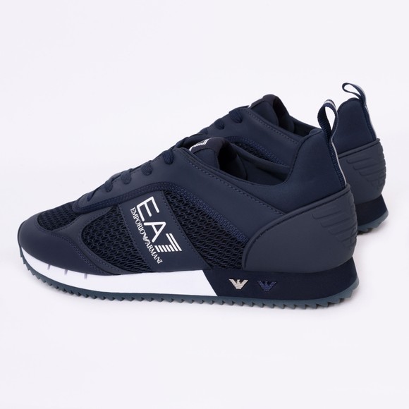 EA7 Emporio Armani Mens Blue Mesh Runner main image