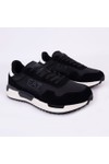 EA7 Emporio Armani Mens Black Vintage Trainer
