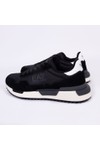 EA7 Emporio Armani Mens Black Vintage Trainer