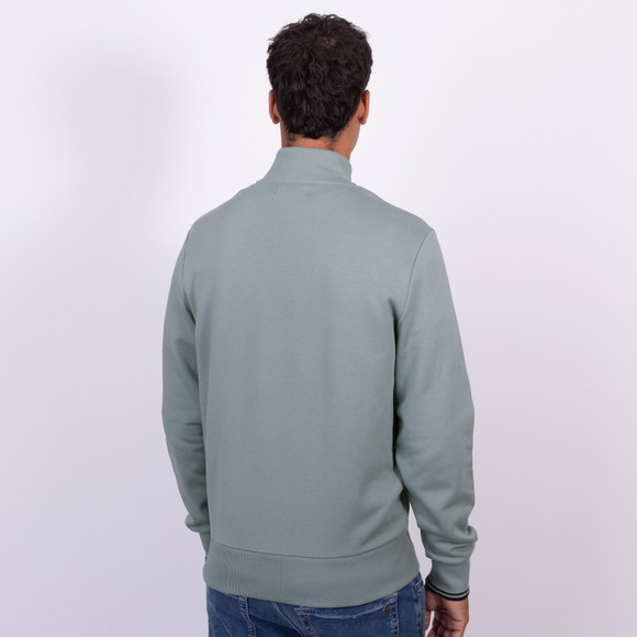 Fred Perry Mens Blue 1/2 Zip Sweatshirt main image