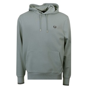 Tipped Hooded Sweatshirt