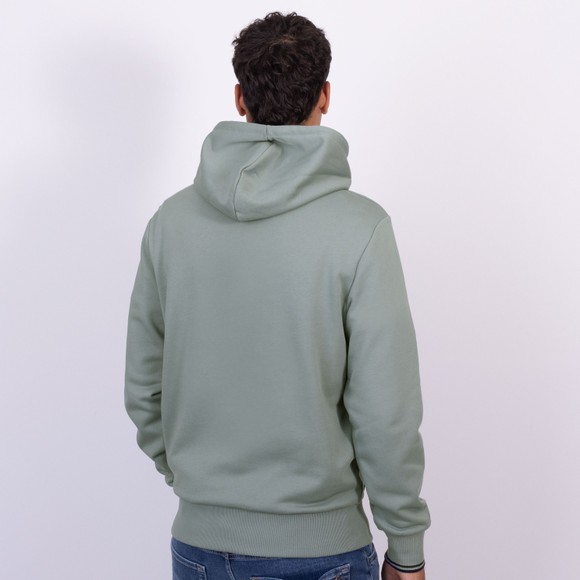 Fred Perry Mens Blue Tipped Hooded Sweatshirt main image