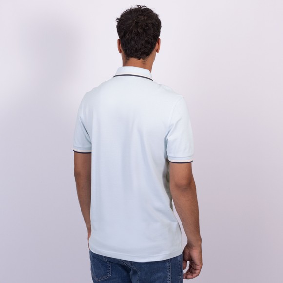 Fred Perry Mens Blue Twin Tipped Polo Shirt main image