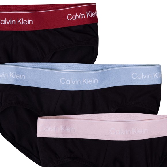 Calvin Klein Mens Multicoloured 3 Pack Hip Briefs