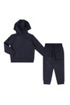 EA7 Emporio Armani Boys Blue Train Visibility Overhead Hooded Tracksuit