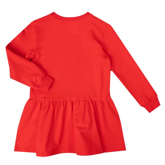 Moschino Girls Red Ribbon Bear Dress main image