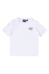 EA7 Emporio Armani Boys White Small Logo T Shirt