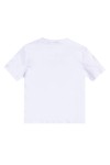 EA7 Emporio Armani Boys White Small Logo T Shirt