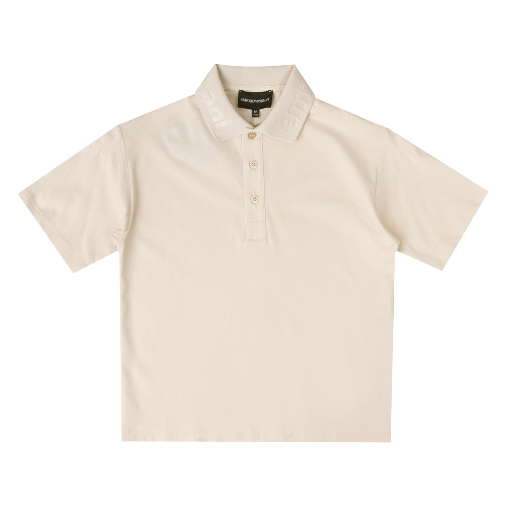 Collar Logo Polo Shirt Collar Logo Polo Shirt