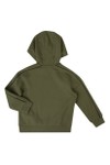 EA7 Emporio Armani Boys Green Train Visibility Overhead Hoody