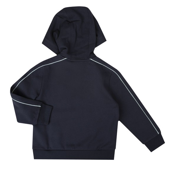 EA7 Emporio Armani Boys Blue Train Visibility Overhead Hoody main image