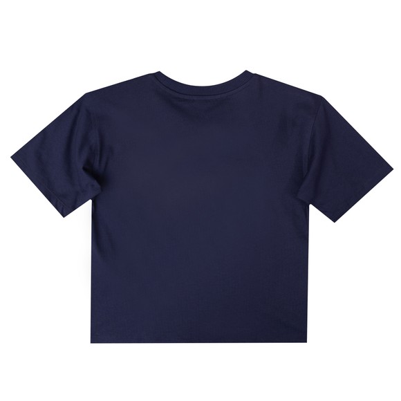 Moschino Boys Blue Tile Logo T Shirt main image