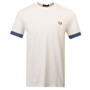 Striped Cuff T-Shirt