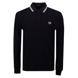 L/S Tipped Polo Shirt