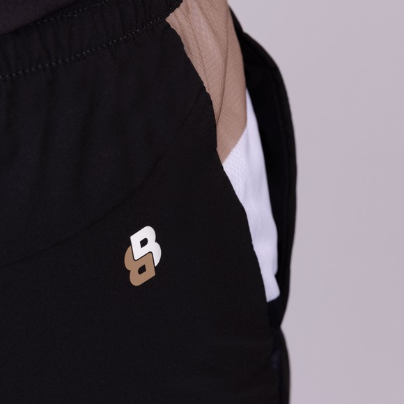 BOSS Mens Black Athleisure S Match 9 Inch Shorts main image
