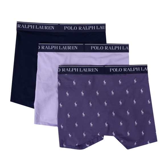 Polo Ralph Lauren Mens Multicoloured Stretch Cotton 3-Pack Boxer Brief main image