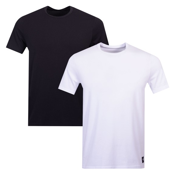 Emporio Armani Mens Black 2 Pack Stretch Cotton T Shirt main image