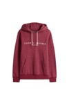 Tommy Hilfiger Mens Red Logo Hoody