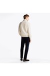 Tommy Hilfiger Mens Beige Essential Fleece 1/4 Zip