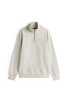 Tommy Hilfiger Mens Beige Essential Fleece 1/4 Zip