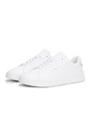Tommy Hilfiger Mens White Court LTH Detail Essential Trainer