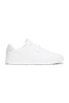 Tommy Hilfiger Mens White Court LTH Detail Essential Trainer