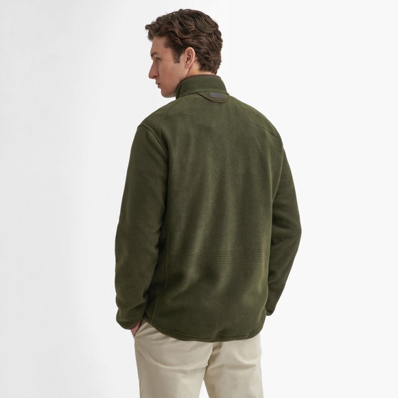 Barbour Lifestyle Mens Green Langdale Fleece Jacket main image
