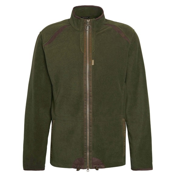 Barbour Lifestyle Mens Green Langdale Fleece Jacket main image
