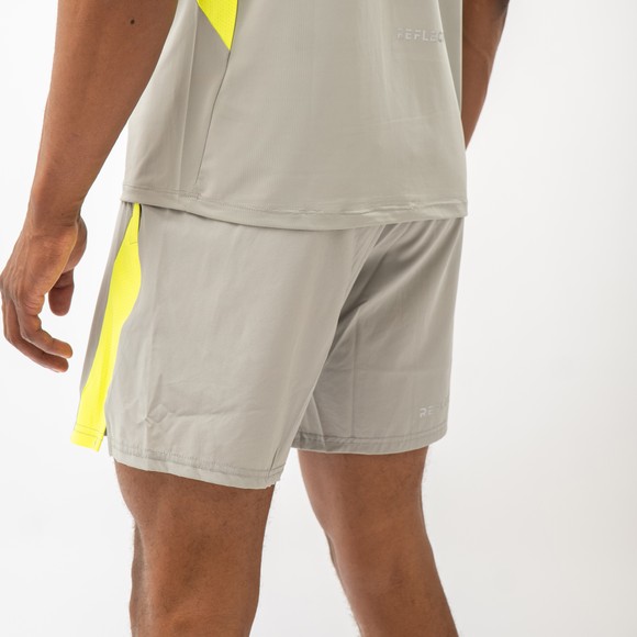 Reflect Mens Grey Tech Short