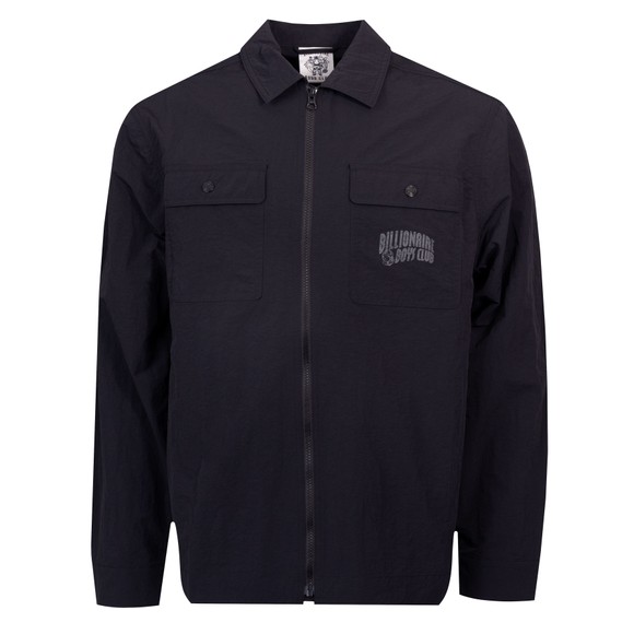 Billionaire Boys Club Mens Black Arch Logo Nylon Overshirt main image