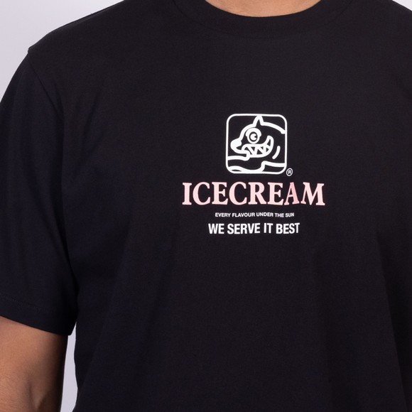 BBC Icecream Mens Black Serve It Best T-Shirt main image