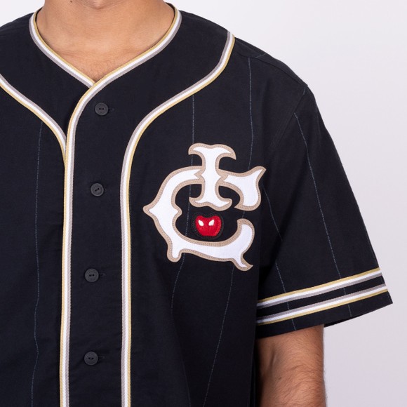 BBC Icecream Mens Black Baseball Jersey Shirt main image