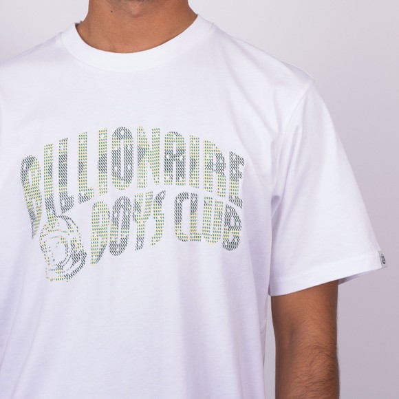 Billionaire Boys Club Mens White Tri Tone Arch Logo T-Shirt main image