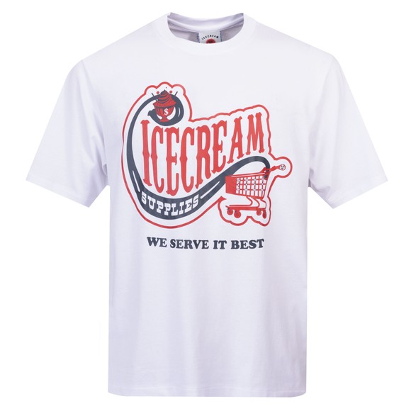 BBC Icecream Mens White Convenience Store T-Shirt main image