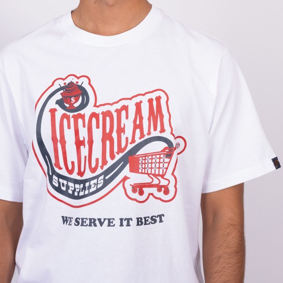 BBC Icecream Mens White Convenience Store T-Shirt main image