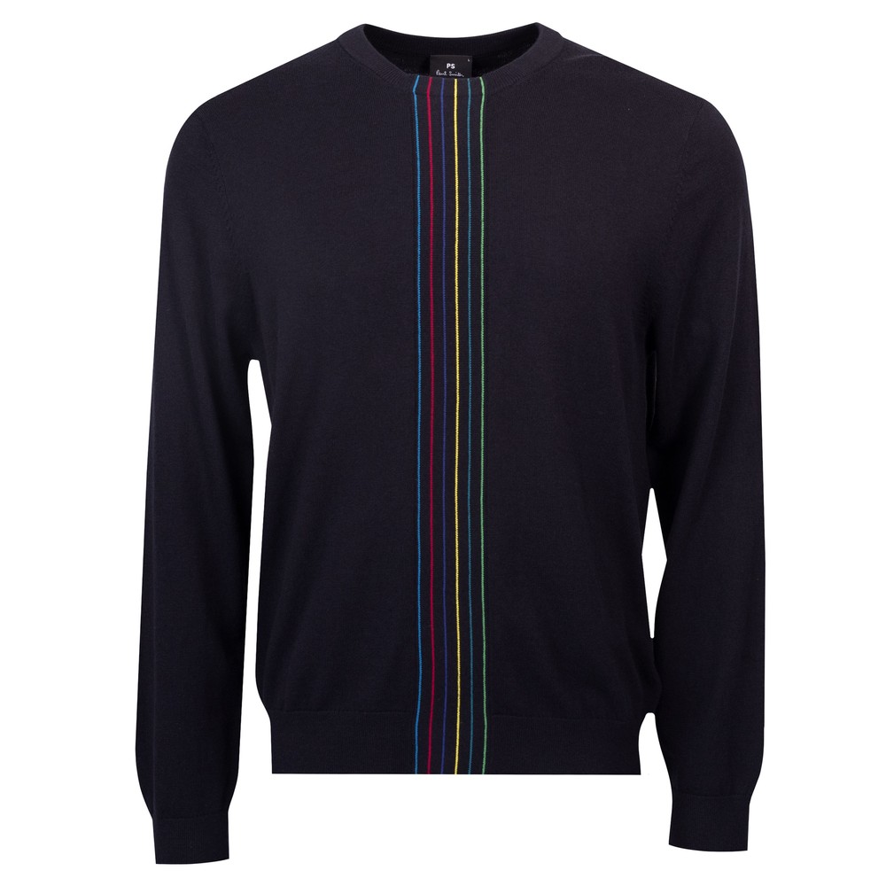 Central Stripe Crew Neck Jumper
