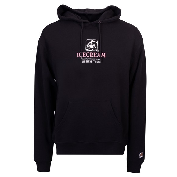 BBC Icecream Mens Black We Serve It Best Hoodie main image