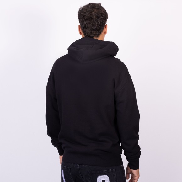 BBC Icecream Mens Black Woodland Camo Running Dog Hoodie main image