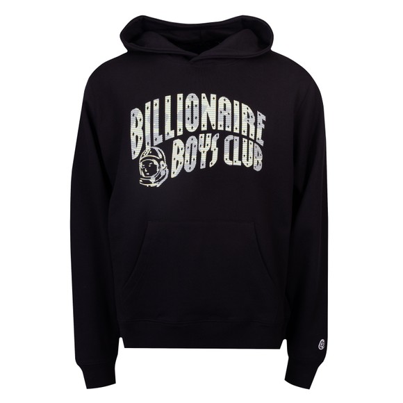Billionaire Boys Club Mens Black Tri Tone Arch Logo Hoodie main image