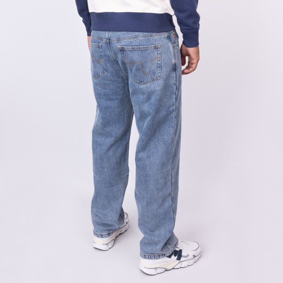 BBC Icecream Mens Blue Check Lined Denim Jean main image