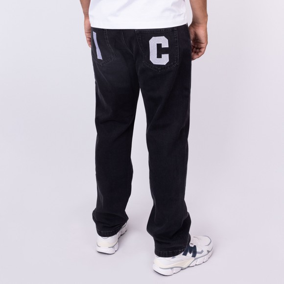 BBC Icecream Mens Black Running Dog Jean main image