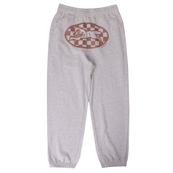 BBC Icecream Mens Grey Checker Running Dog Joggers main image