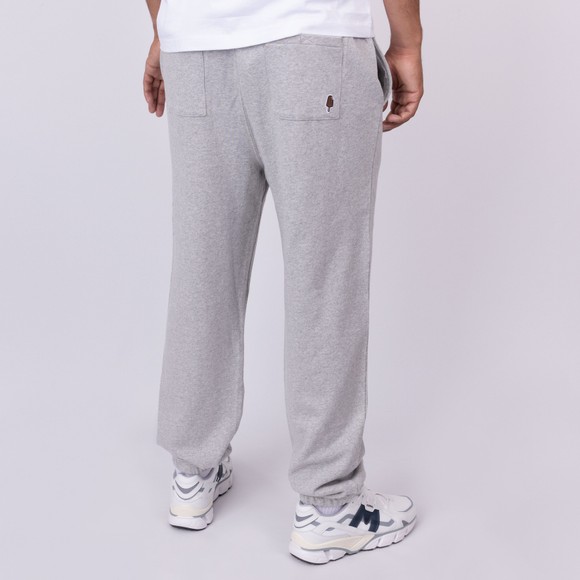 BBC Icecream Mens Grey Checker Running Dog Joggers main image