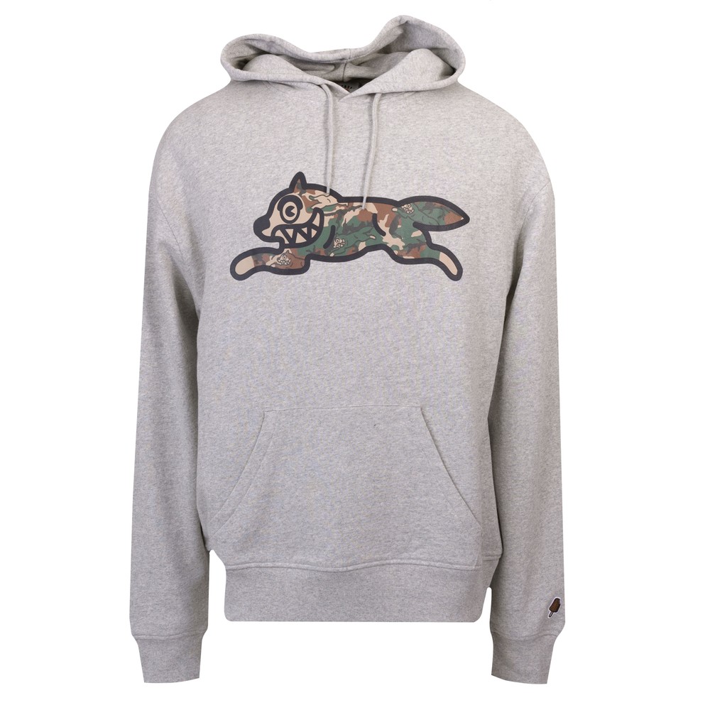 Woodland Camo Running Dog Hoodie